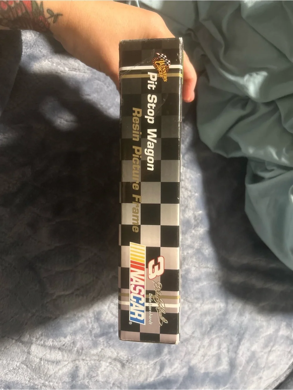 Vintage Nascar Black #3 Goodwrench Pit Stop Wagon Picture Frame